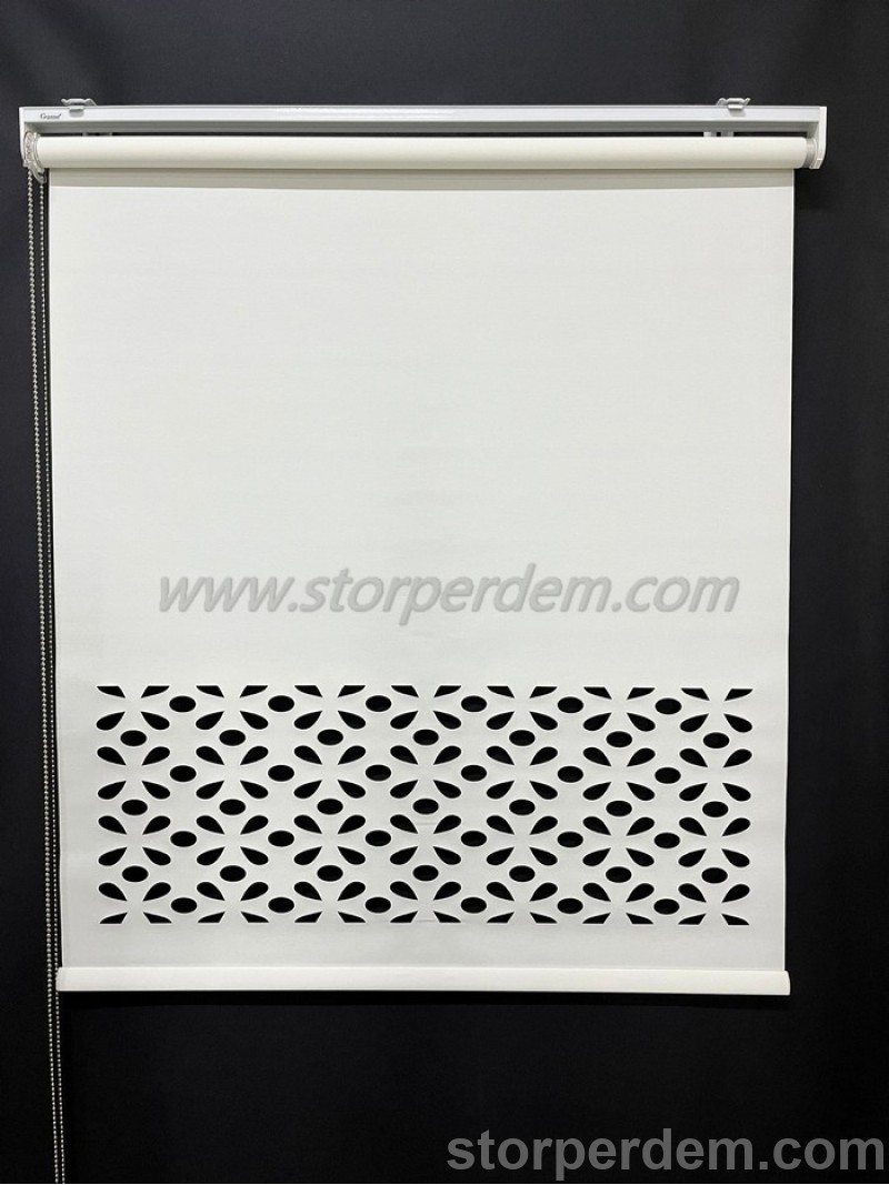 LAZER KESİM STOR PERDE DESEN NO 120